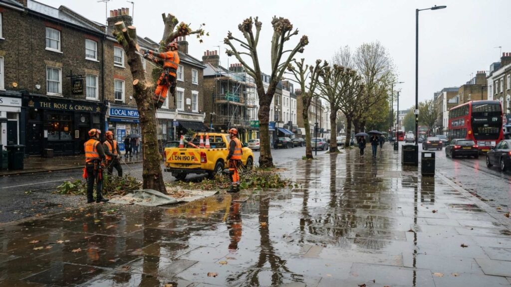 Tree Pollarding in South London